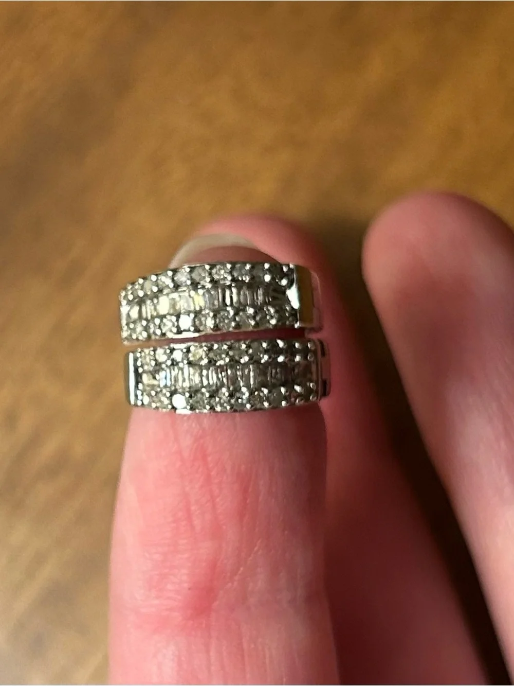 White Diamond Rhodium Over Sterling Silver Earrings 0.50ctw